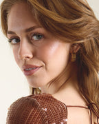 Looped Gold Hoops