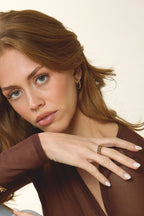 Triple Stacking Gold Ring Set