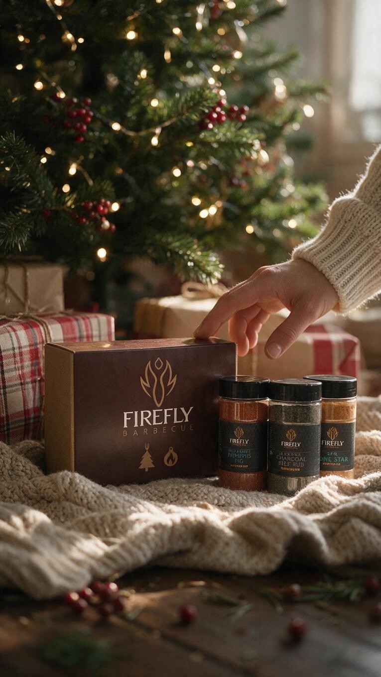 BBQ Christmas Gift Box with Rubs and Sauce