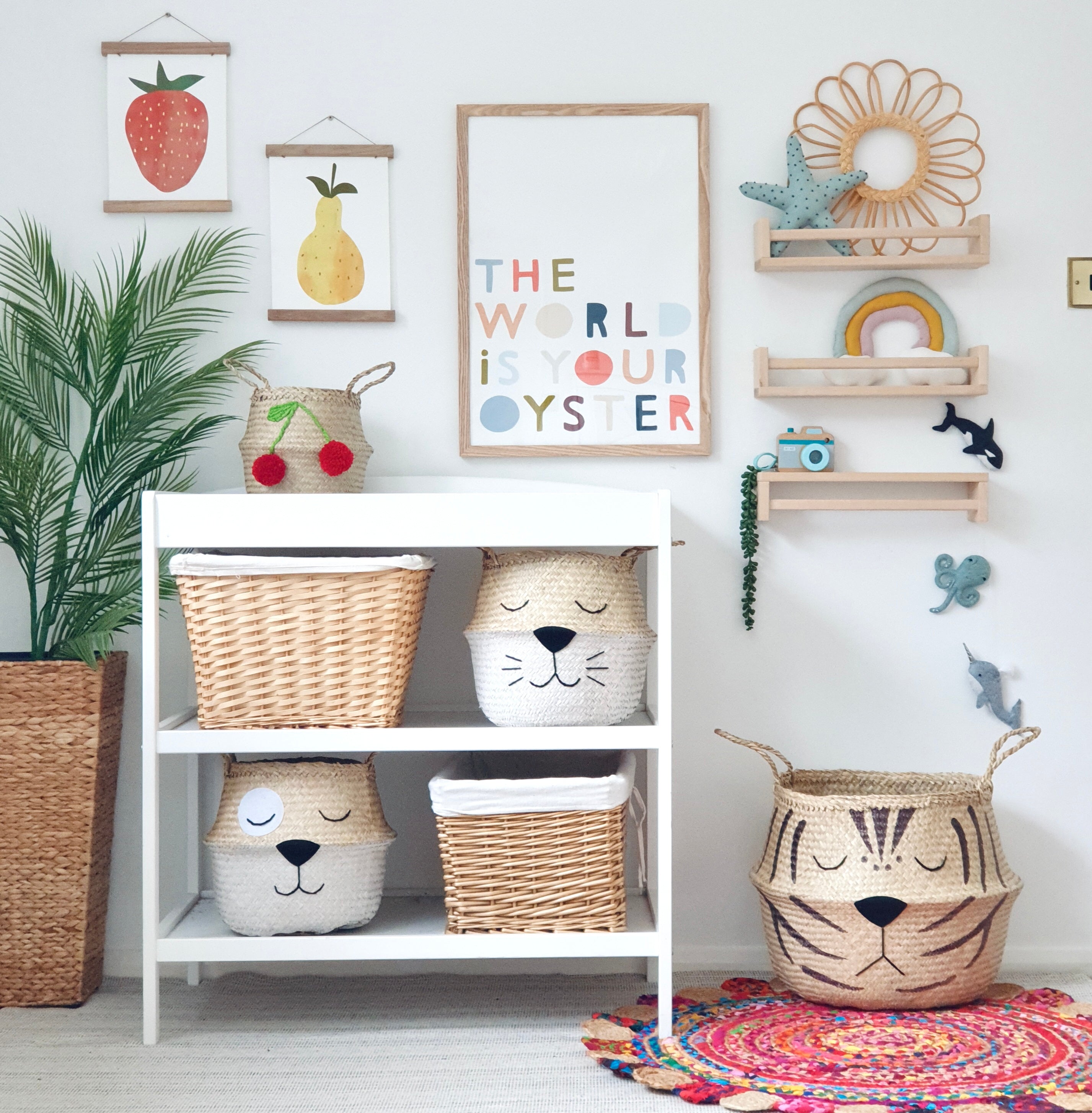 Natural Tiger Basket - Extra Large
