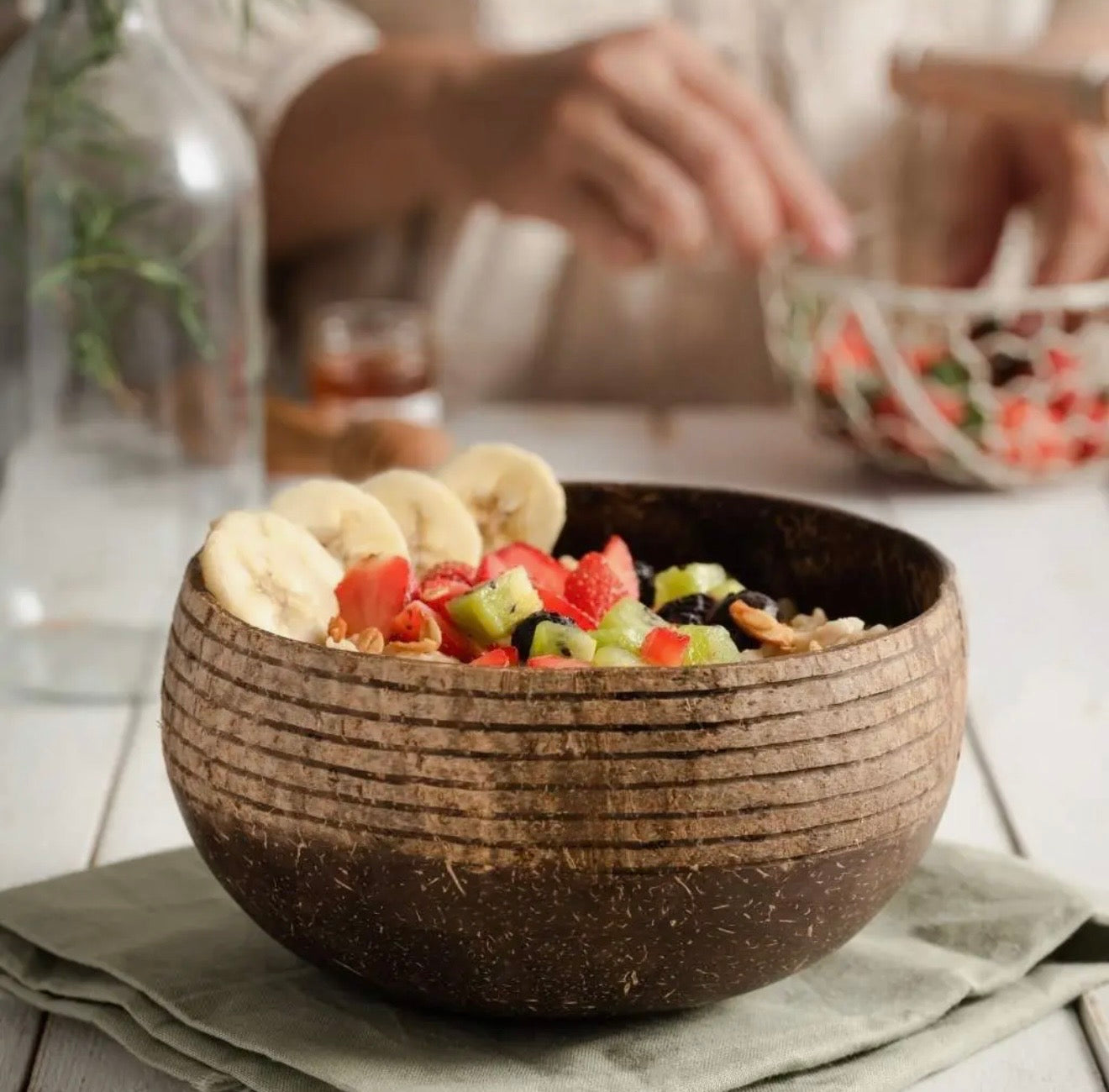 Coconut Bowl & Spoon