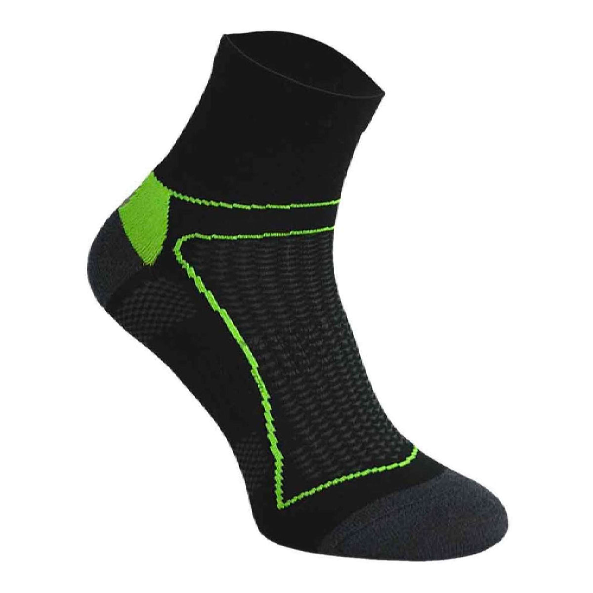 1 Pack High Vis Neon Low Cut Cycling Socks