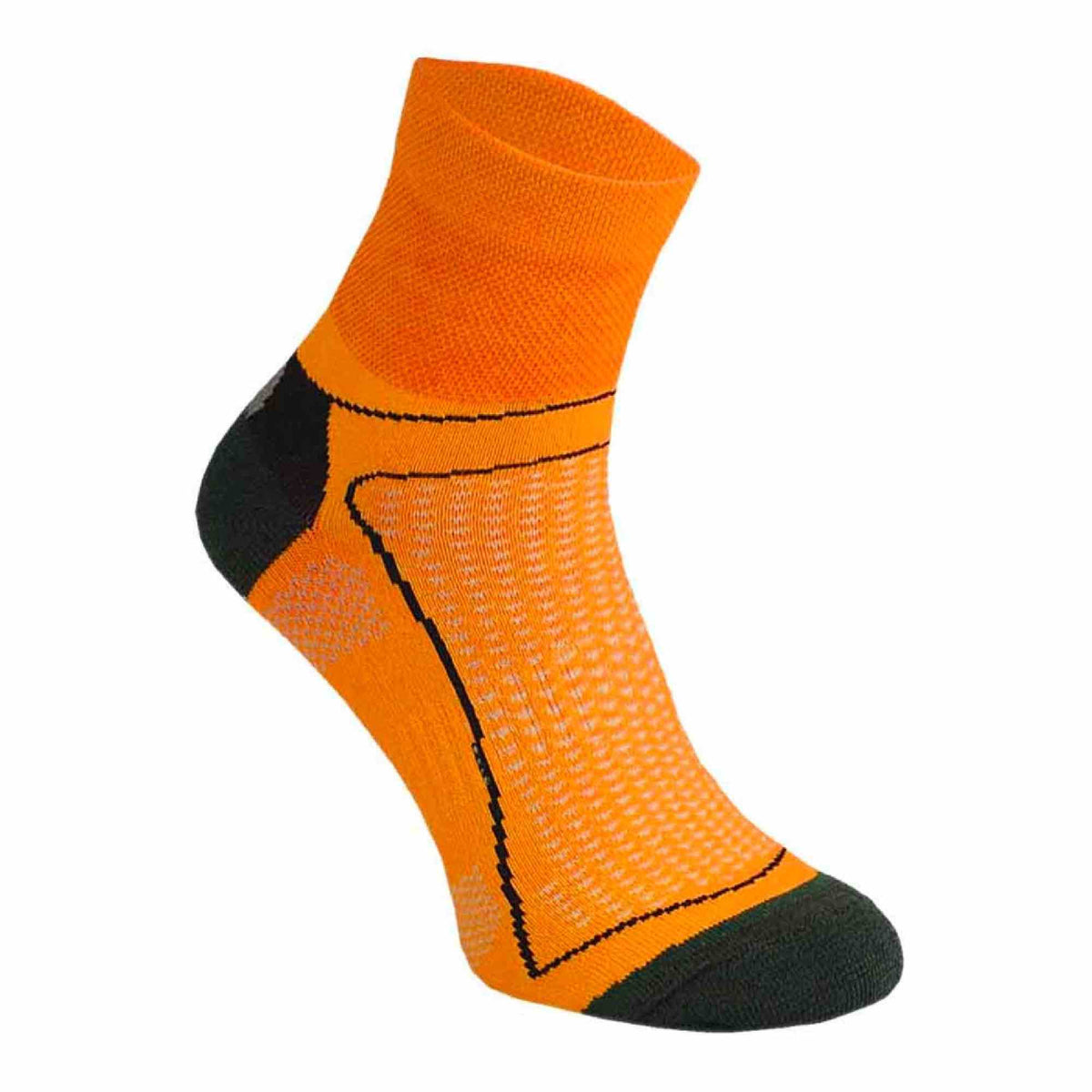 1 Pack High Vis Neon Low Cut Cycling Socks