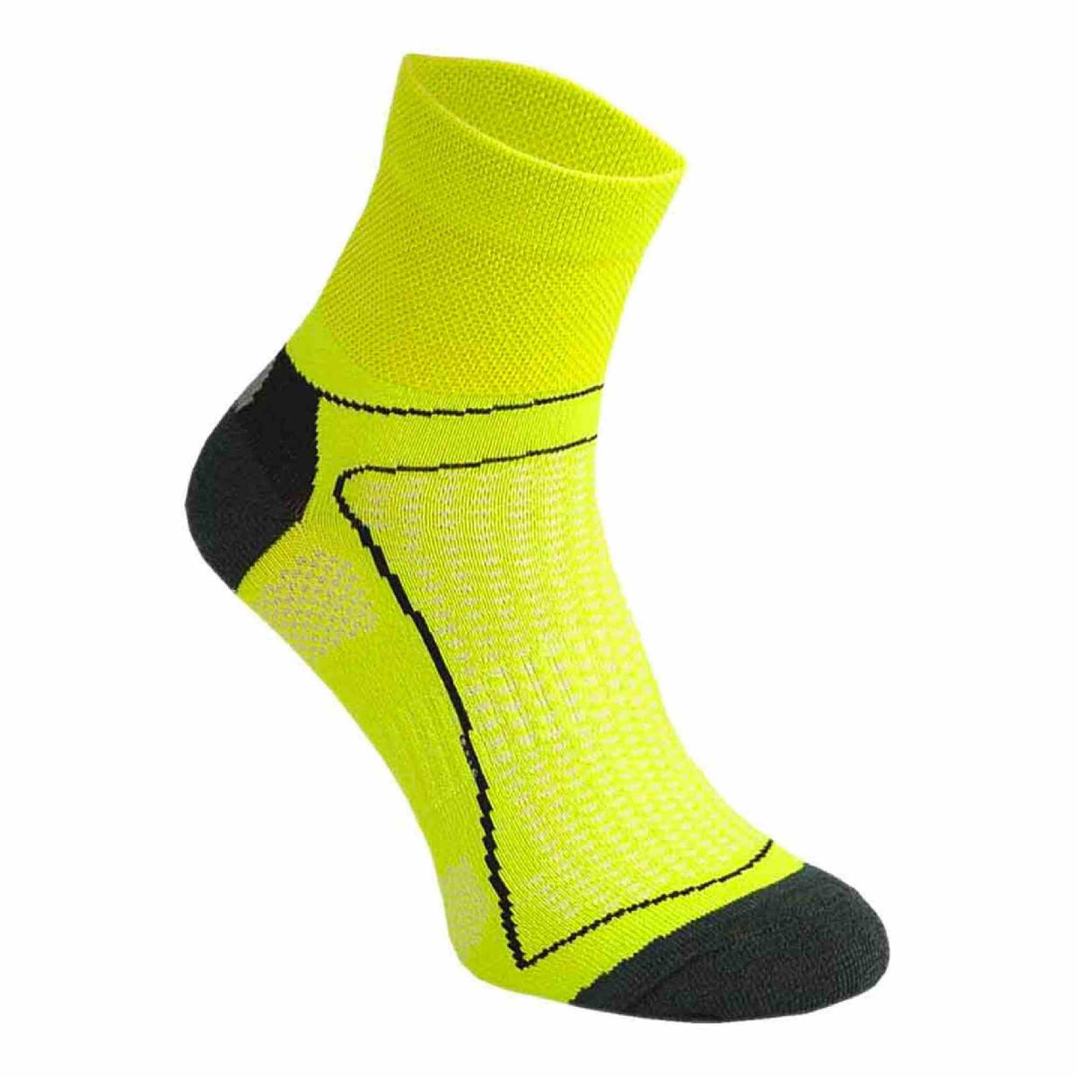 1 Pack High Vis Neon Low Cut Cycling Socks