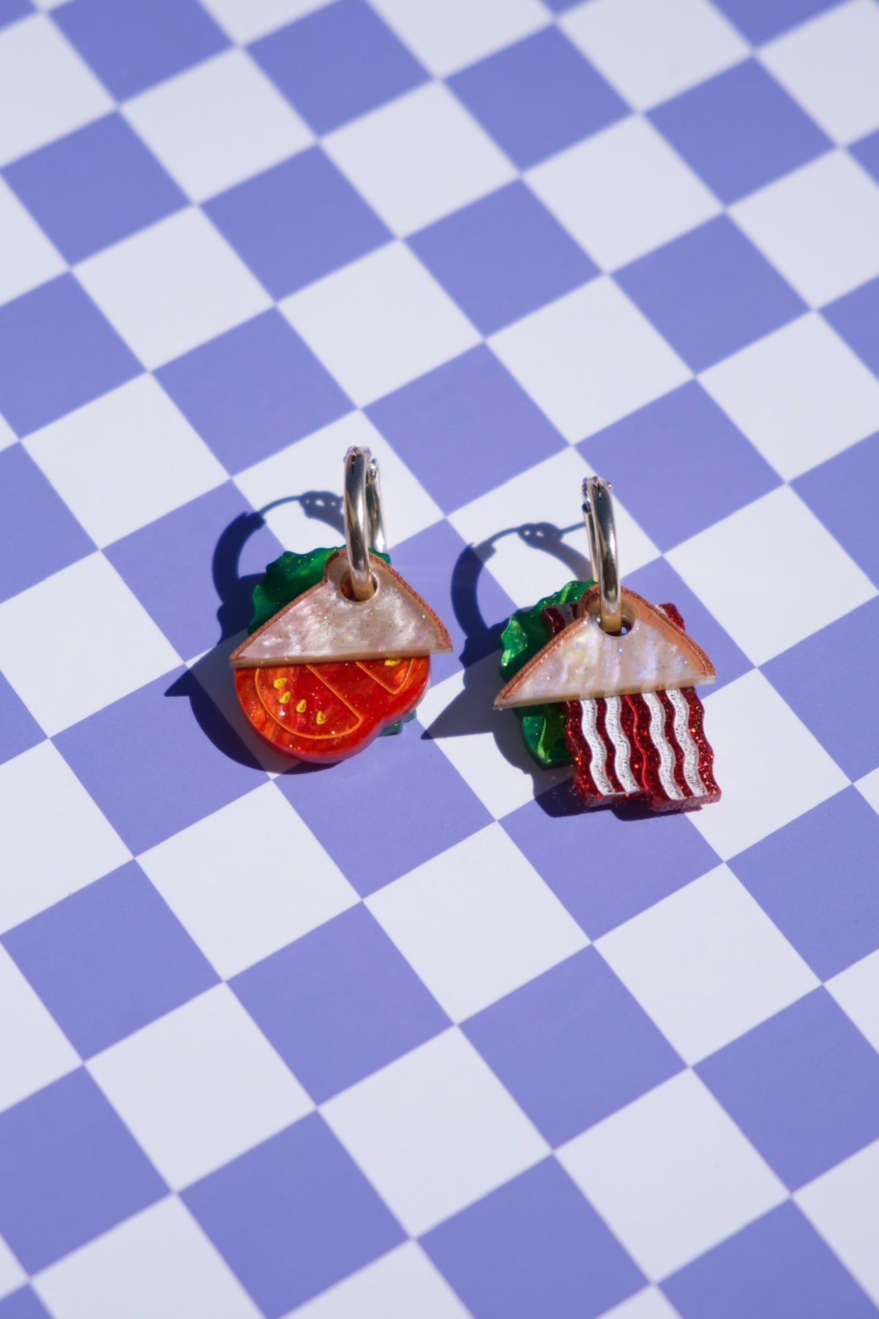 Create your Own Sandwich Hoop Earrings