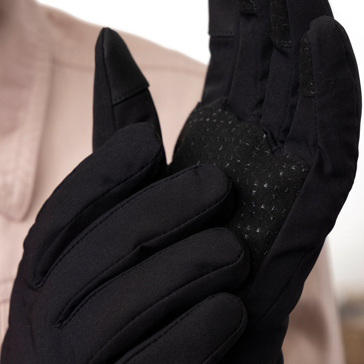 Ladies Soft Shell Waterproof Wind Resistant Thermal Gloves