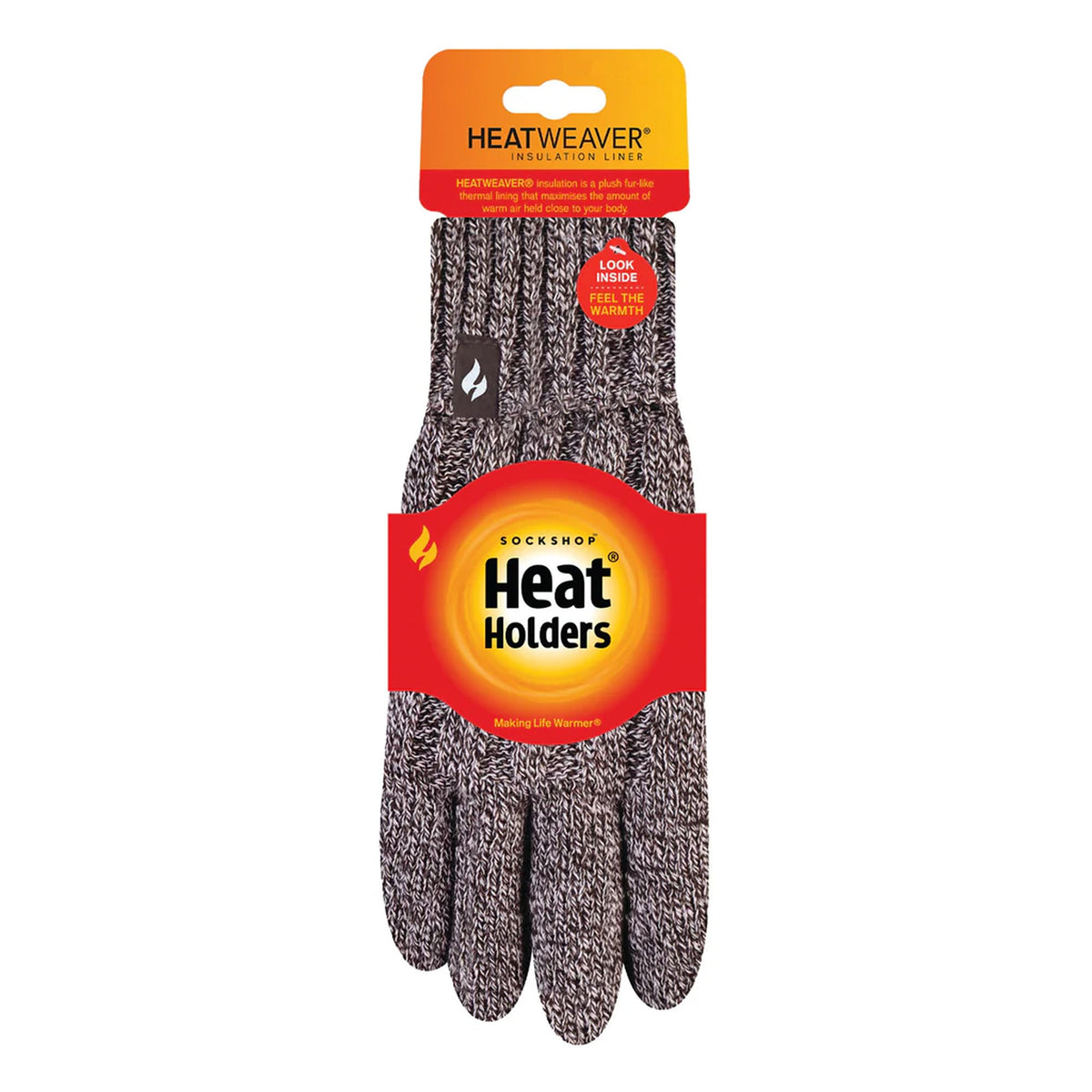 Ladies Cable Knit 2.3 Tog Fleece Lined Thermal Winter Gloves