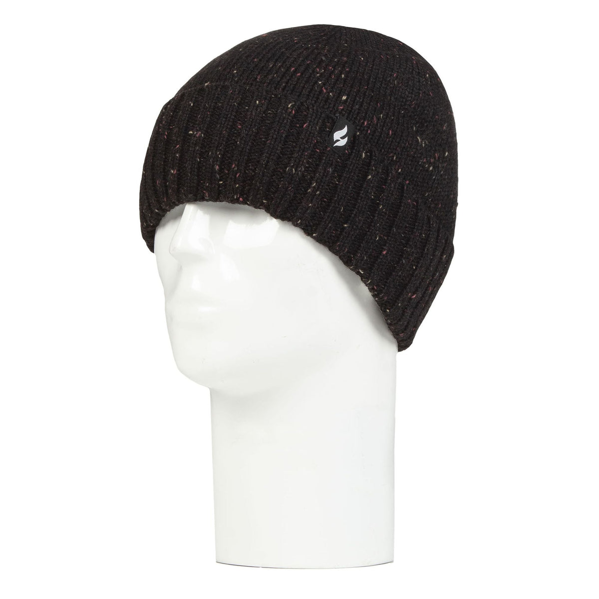 Warm Ribbed Cuff Beanie Hat for Men | Fleece Lined Chunky Winter Hat