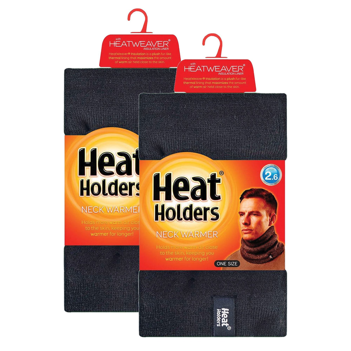 2 Pack Mens Thermal Winter Neck Warmer