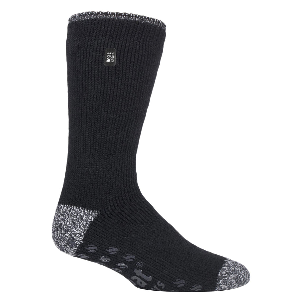 2 Pair Mens Winter Crew Slipper Socks