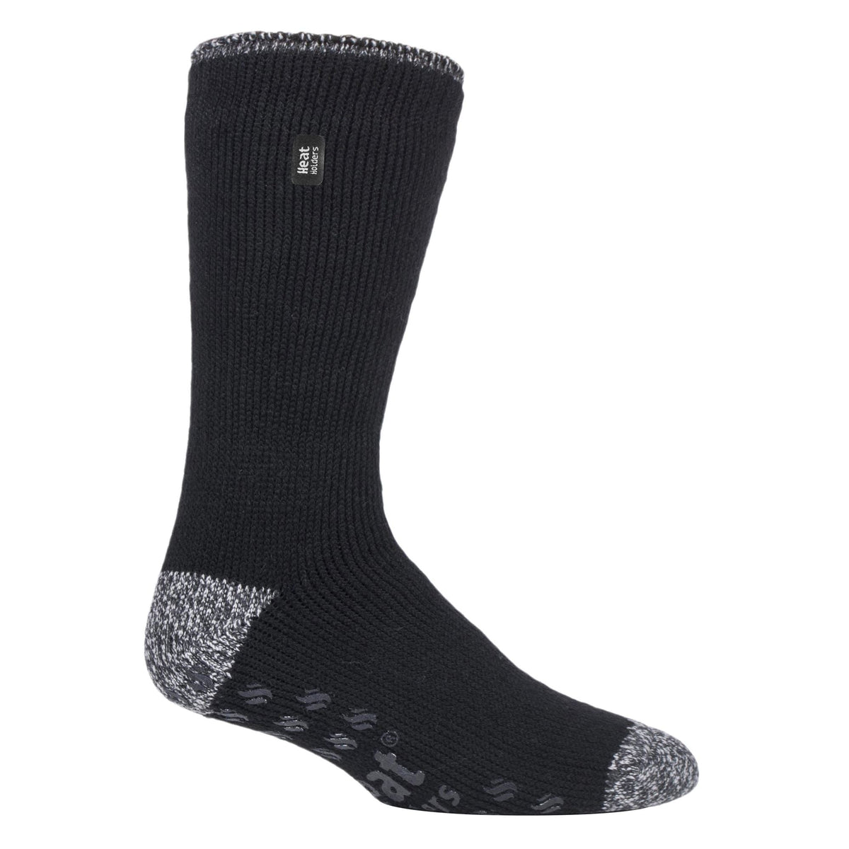2 Pair Mens Winter Crew Slipper Socks