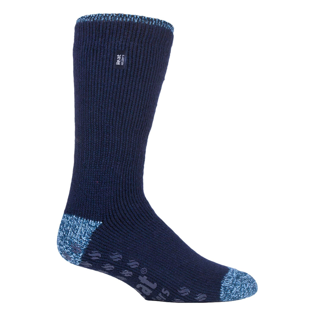 2 Pair Mens Winter Crew Slipper Socks