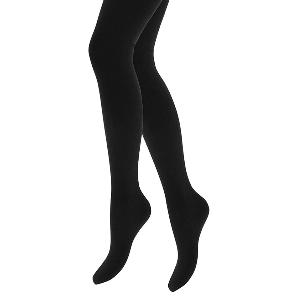 3 Pair Multipack Girls Fleece Lined Opaque Thermal Tights for Winter