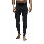 Mens Fleece Lined Base Layer Thermal Long John Bottoms