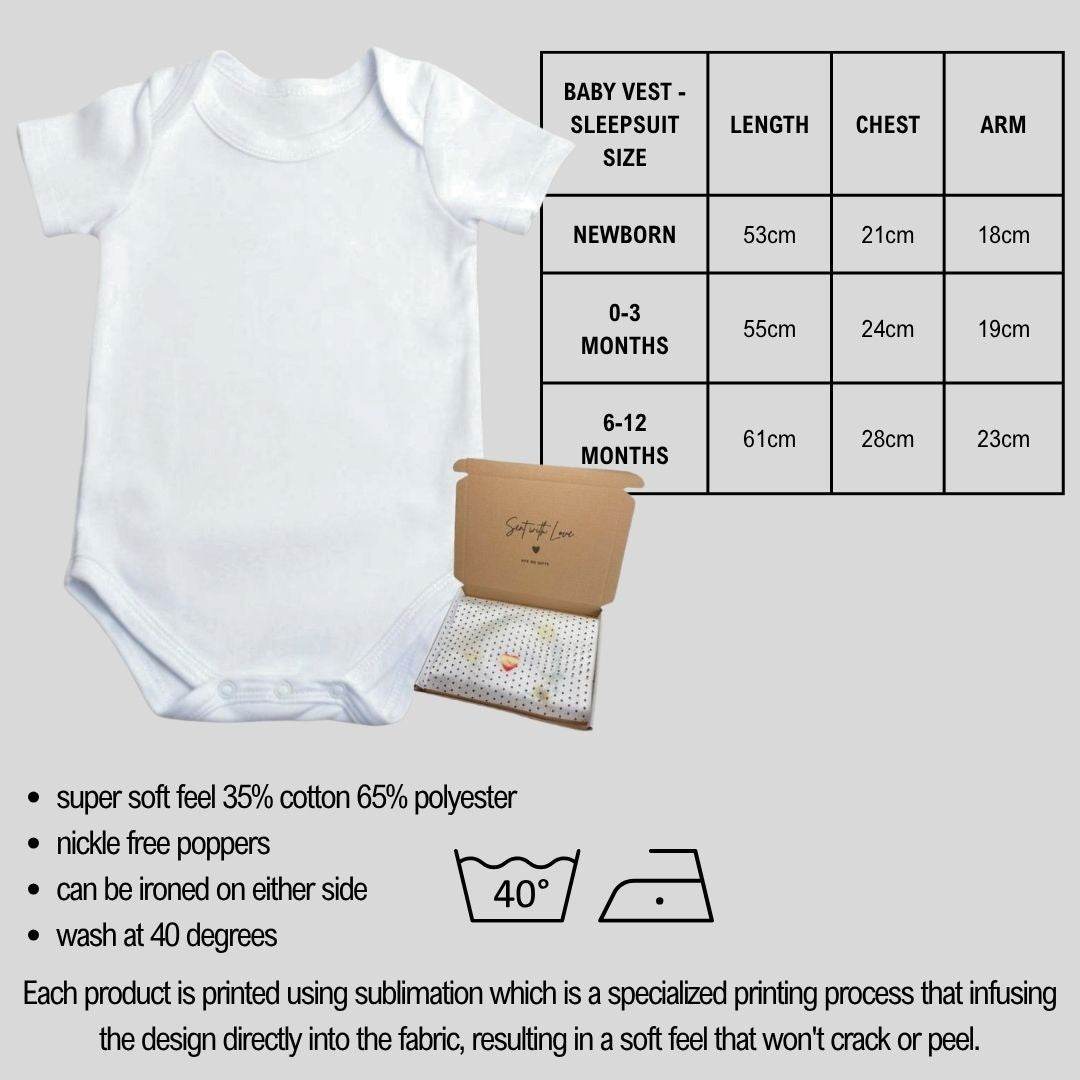 Personalised First Christmas Santa Team Baby Gift Box - Teddy & Vest