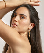 Sun, Rain and Hearts Drop Earrings
