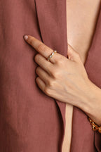 Pear Drop Eternity Ring