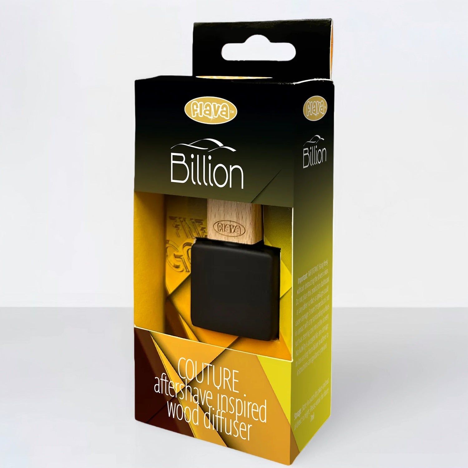Flava Couture Wood Car Air Freshener - Billion