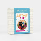 Black Cat Felt Craft Brooch Kit for Beginners