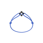 Mini Black Clover Cord Bracelet