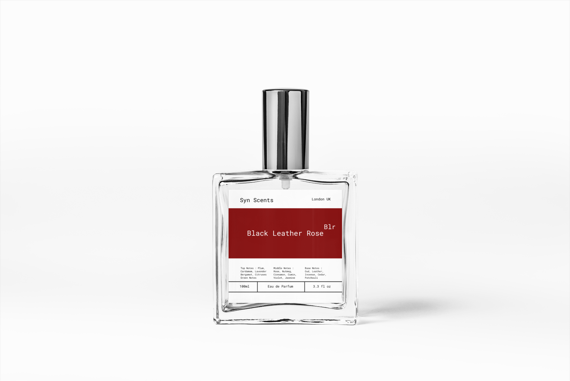Black Leather Rose - Inspired by Penhaligon Halfeti Leather