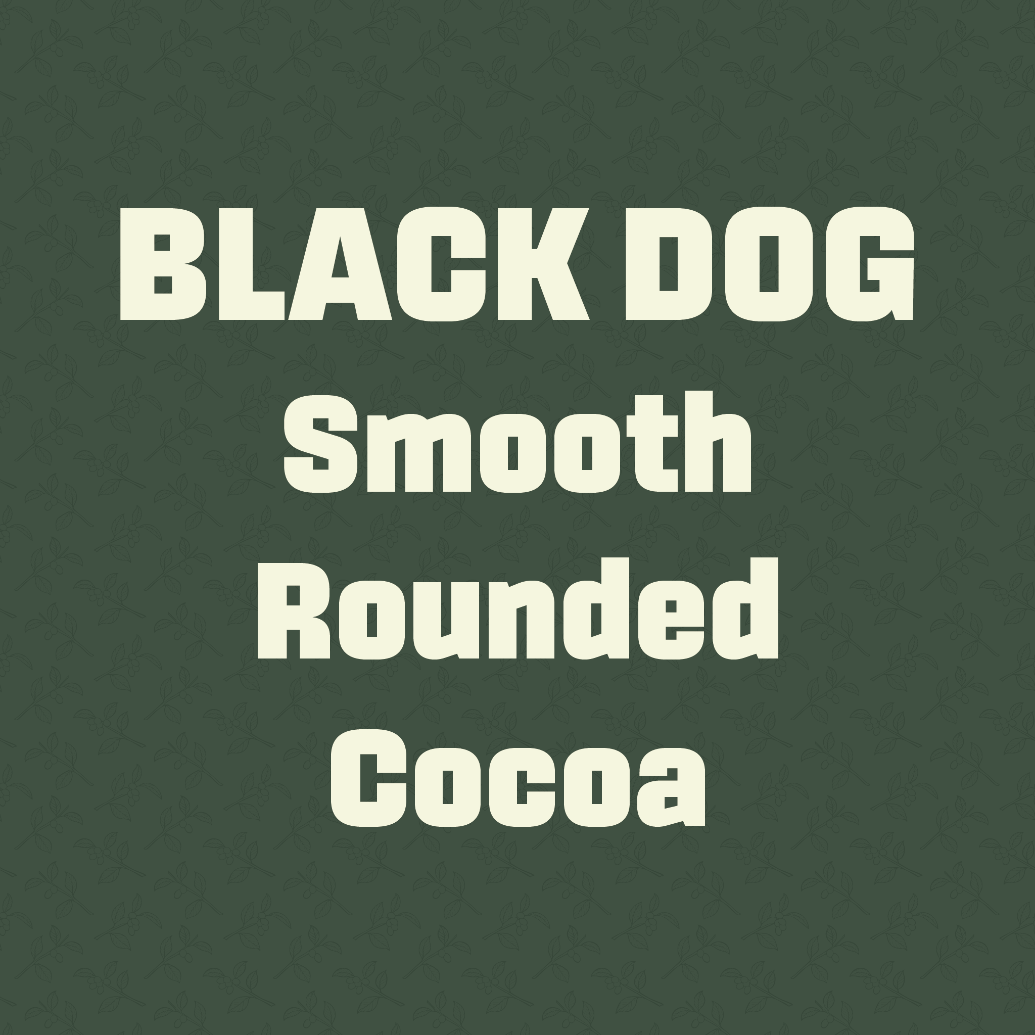 BLACK DOG