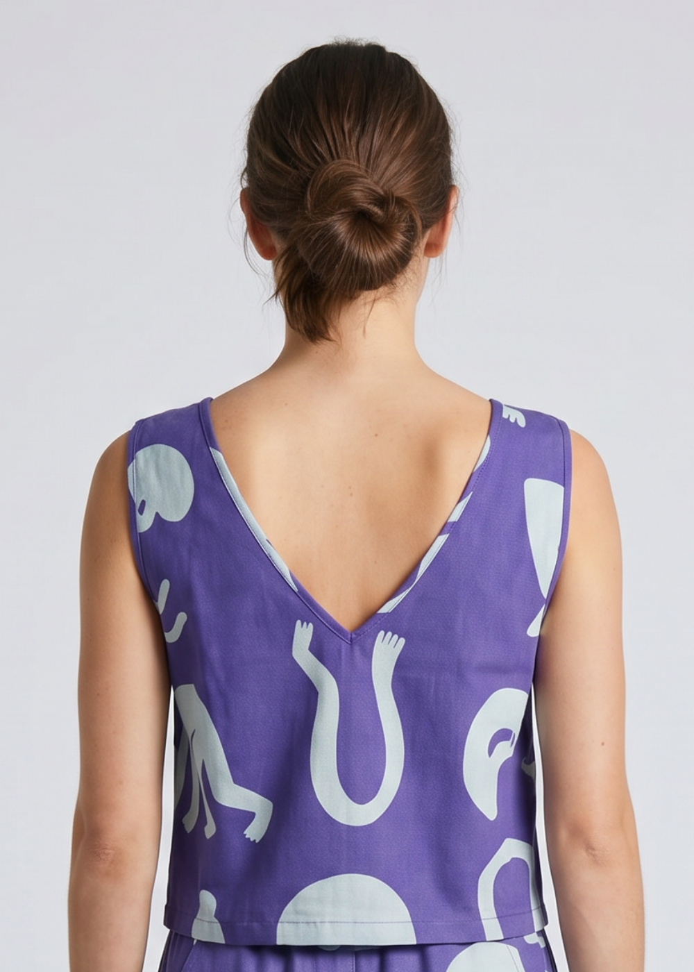 Organic Cotton & Linen Two-Way Tank