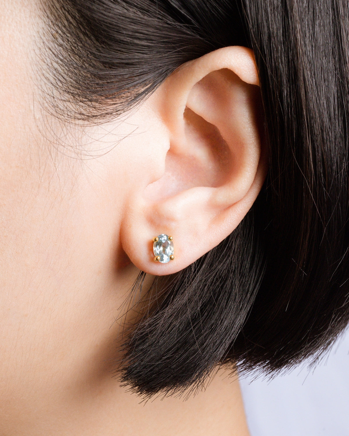 Essential Blue Topaz Jewellery Set in 18k Gold Vermeil