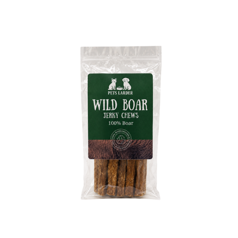 Wild Boar Strips for Dogs | 100% Wild Boar