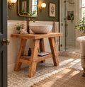 BORA Wooden Vanity and Shelf Storage | Tribe Joinery