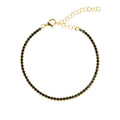 Baby Tennis Bracelet: Black