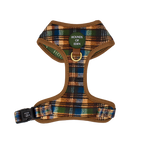 Oak Forest Plaid Dog Harness (XXS-XS)