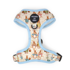 Bunny Tales - Blue, Dog Harness (XXS-XS)