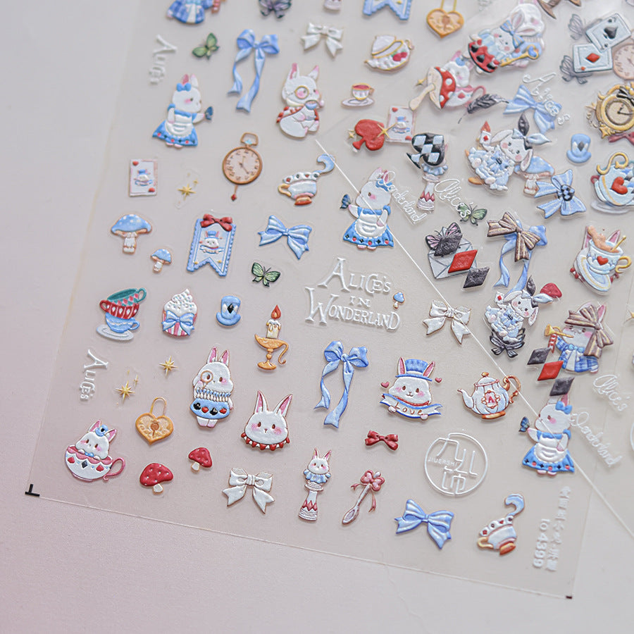 Hello Claws | Bunny Wonderland Nail Deco Sticker
