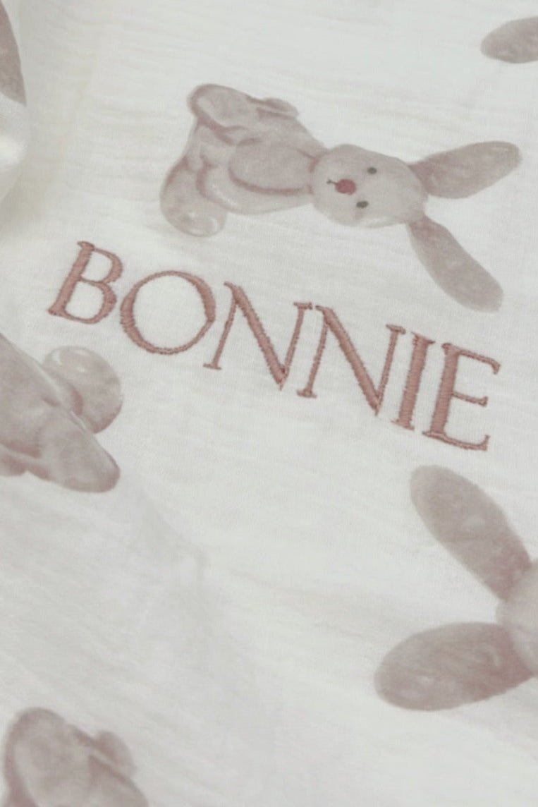 The Bunny Muslin Blanket Swaddle