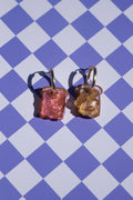 Peanut Butter and Jelly Sandwich Hoop Earrings