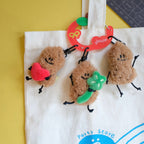 Fickle Plan | Mini Peanut Keychain