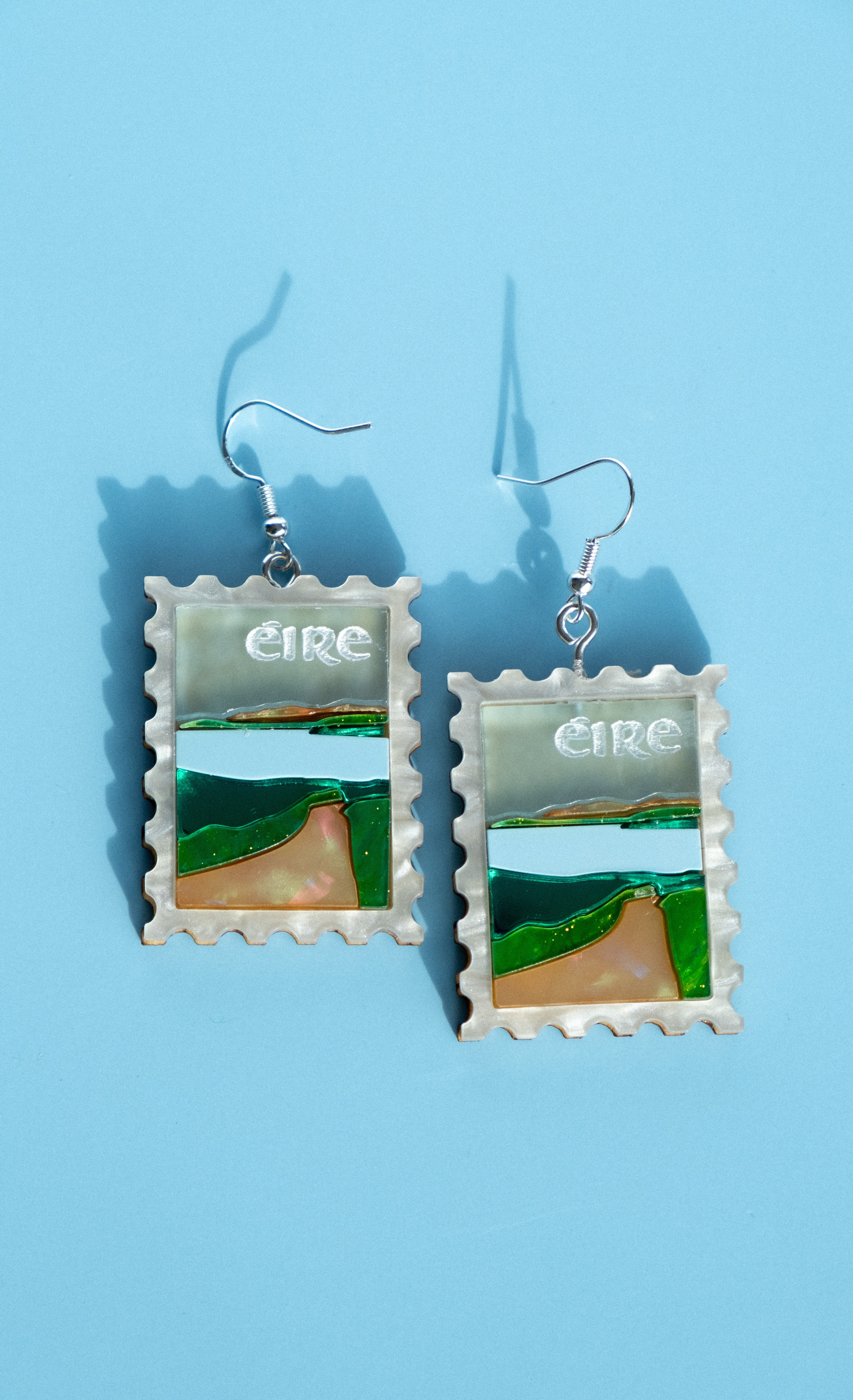 Éire Postage Stamp Earrings
