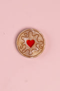 Jammy Heart Hair Clip