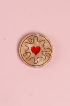 Jammy Heart Hair Clip