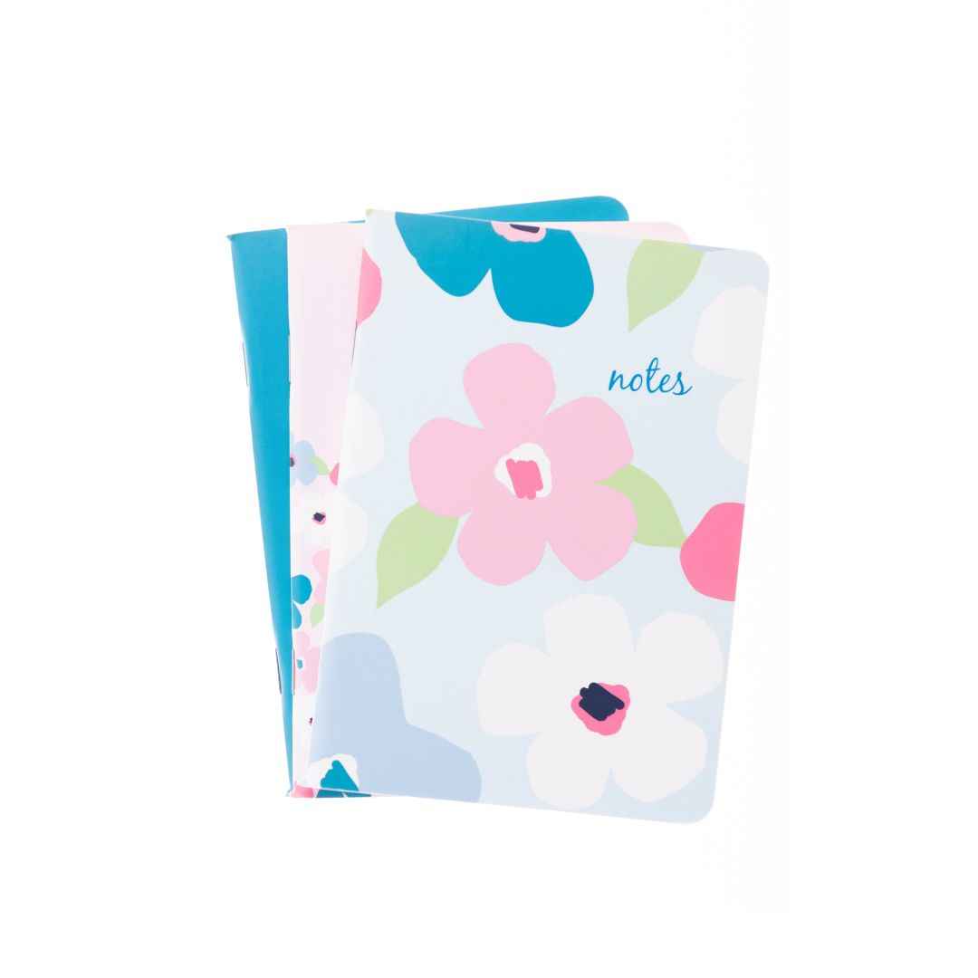 Blossom - A6 Ruled Notebooks - 3 Pack (CF63GP-BL)
