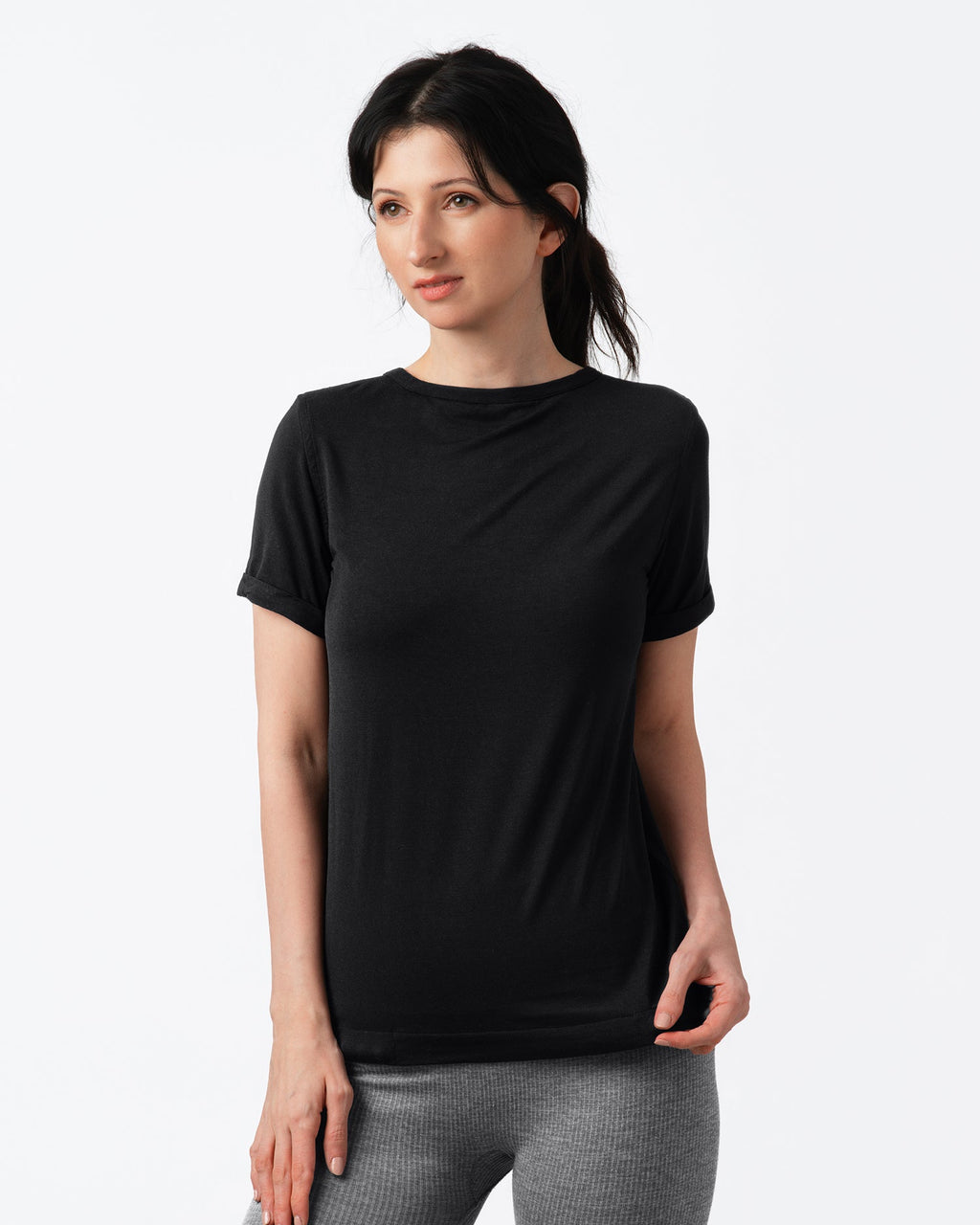 Adult Fidget-T Short Sleeve-Black