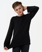 Kids Fidget-T – Long Sleeve- Black