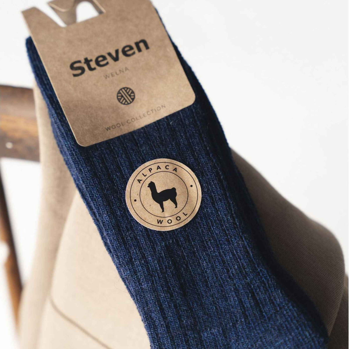 3 Pairs Mens Alpaca Wool Winter Thick Warm Boot Socks