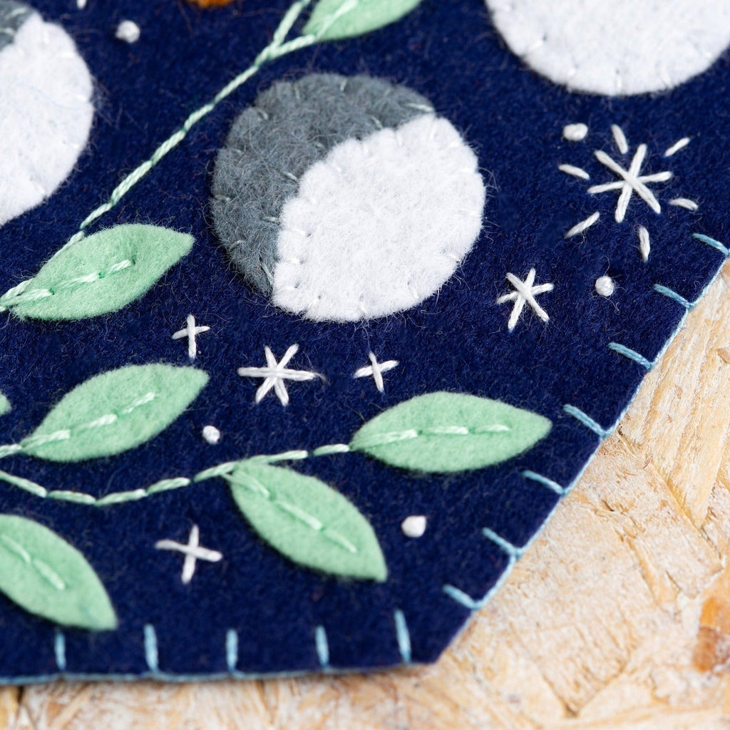 Celestial Pennant Felt Craft Kit for Beginners
