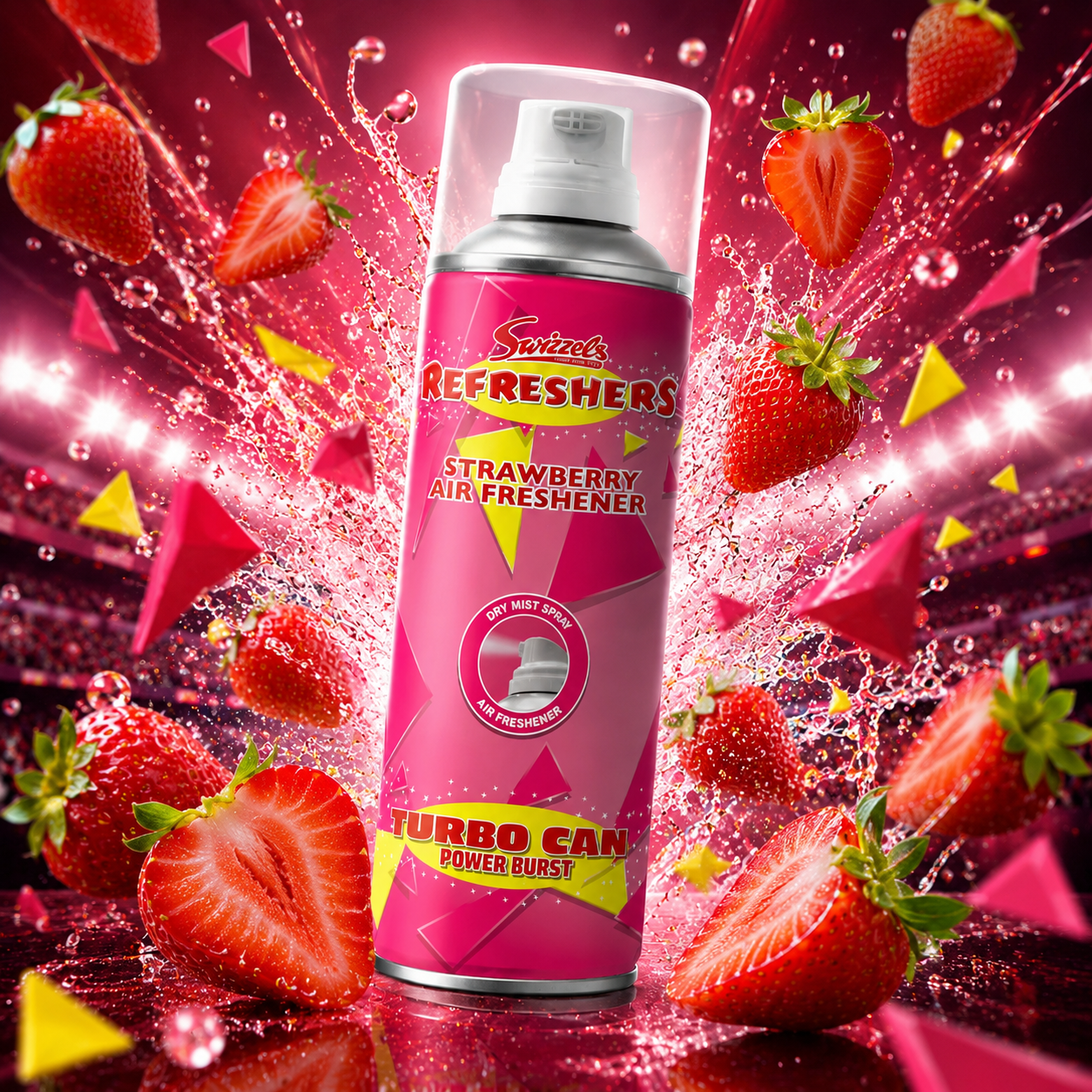 Swizzels Turbo Can Spray – Strawberry