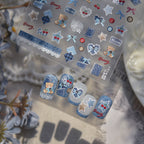 Hello Claws | Cherry Bear Jeans Nail Deco Sticker