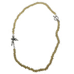 Cherub Serenade Necklace – One of a Kind – Handmade Sterling Silver 925 & Glass Beads – Cherub Violin
