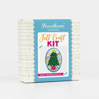 Merry Christmas Felt Craft Brooch Kit for Beginners
