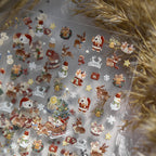 Hello Claws | Christmas Kitty Nail Deco Sticker